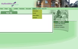 An image of Staffordshire Web