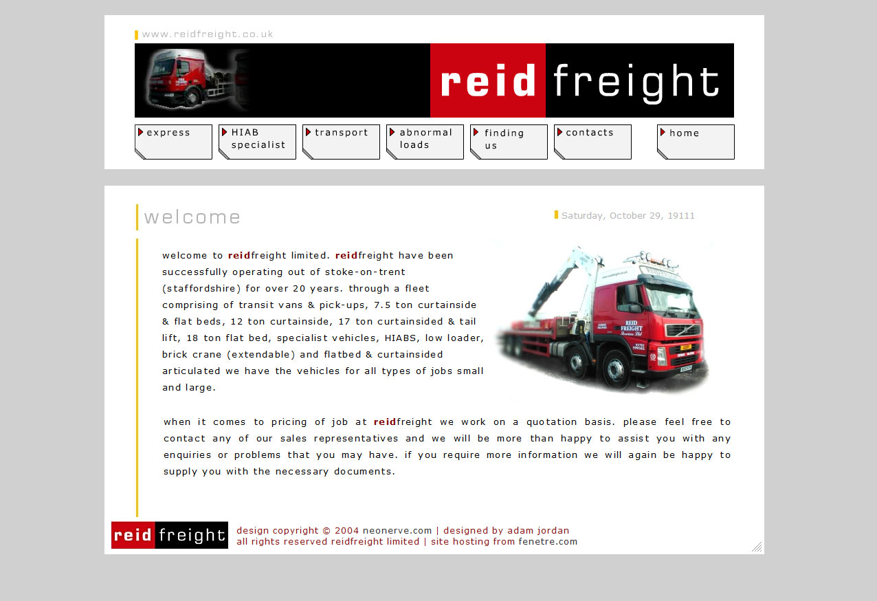 Screenshot 1 of Reid Freight