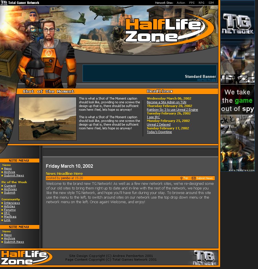 Screenshot 1 of Half Life Zone